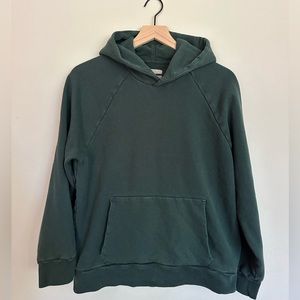 Green Everlane Track Sweatsuit